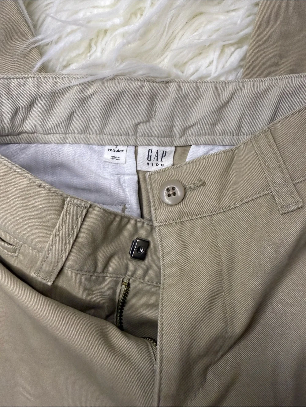 GAP Boys Tan Chino Pants